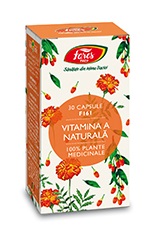 Vitamina A naturala capsule F161 (Fares)
