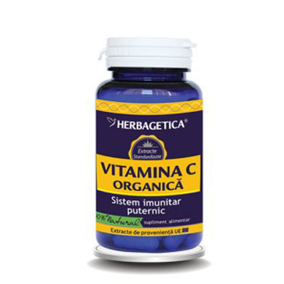 Herbagetica Vitamina C Organica 30 cps