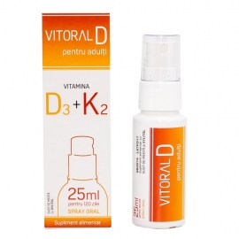 Vitoral D + K spray 500UI pentru adulti 25ml